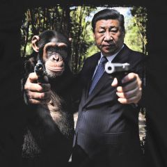 Chimp and Leader Xi Duo T-Shirt