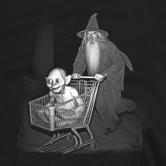 Gandalf and Gollum Adventures T-Shirt