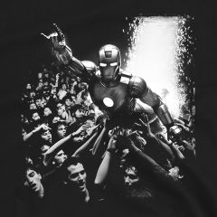 Iron Man: Crowd-Surfing Hero T-Shirt