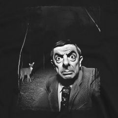 Mr. Bean Gone Wild – Funny Forest Adventure T-Shirt