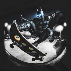 The Skating Knight: Batman on the Ramp T-Shirt